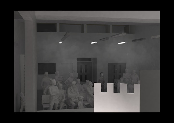 7inthall - Illustration of dance rehersal (by Jonathan Houlding)