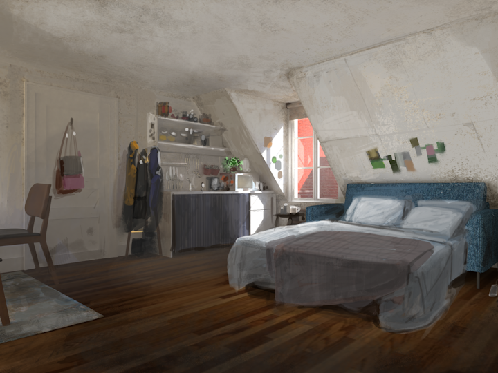 Student apartment concept by Jonathan Houlding