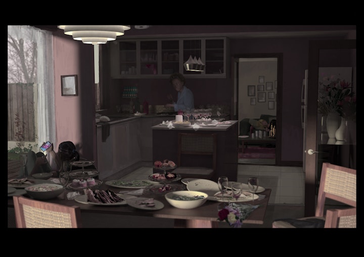 3inthou - Illustration of house interior post Wake (by Jonathan Houlding)