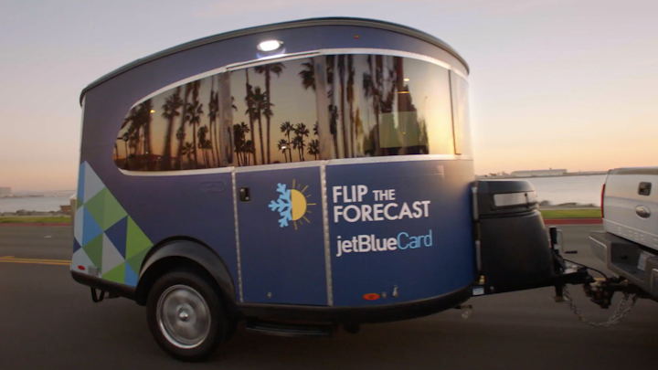 JetBlue Card 'Flip the Forecast'