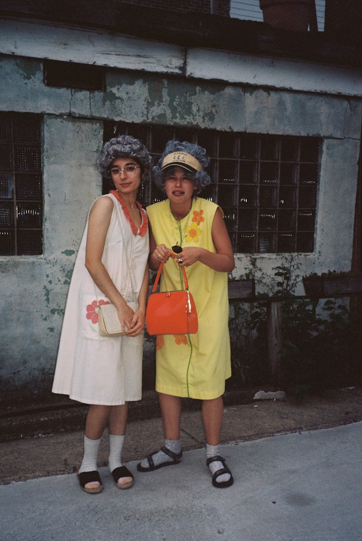 A DAY IN THE LIFE - Maya and Kayla as Lottie and Dot on show night.