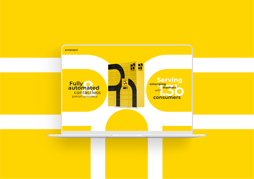 Postnest visual identity -