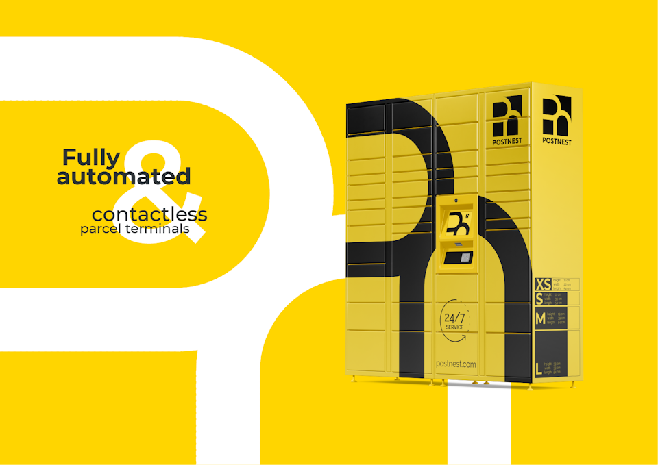 Postnest visual identity -
