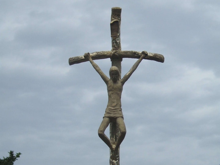 Escultura Cruz de Altar