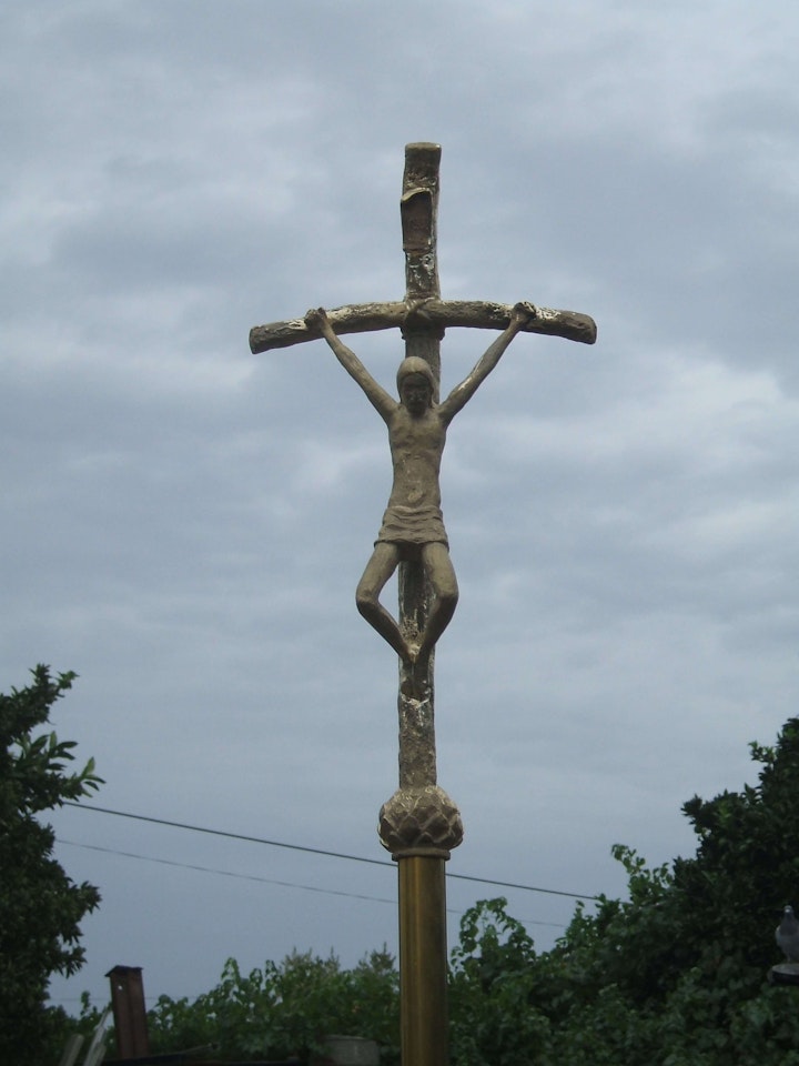 Escultura Cruz de Altar -