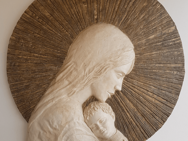 Escultura Nª Senhora do Rosário