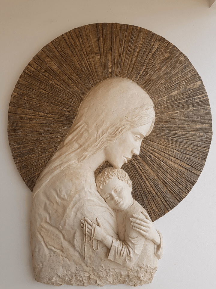 Escultura Nª Senhora do Rosário - 