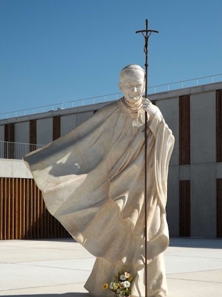 Escultura de Sº João Paulo II