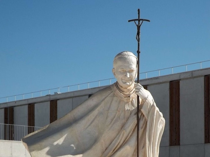 Escultura de Sº João Paulo II