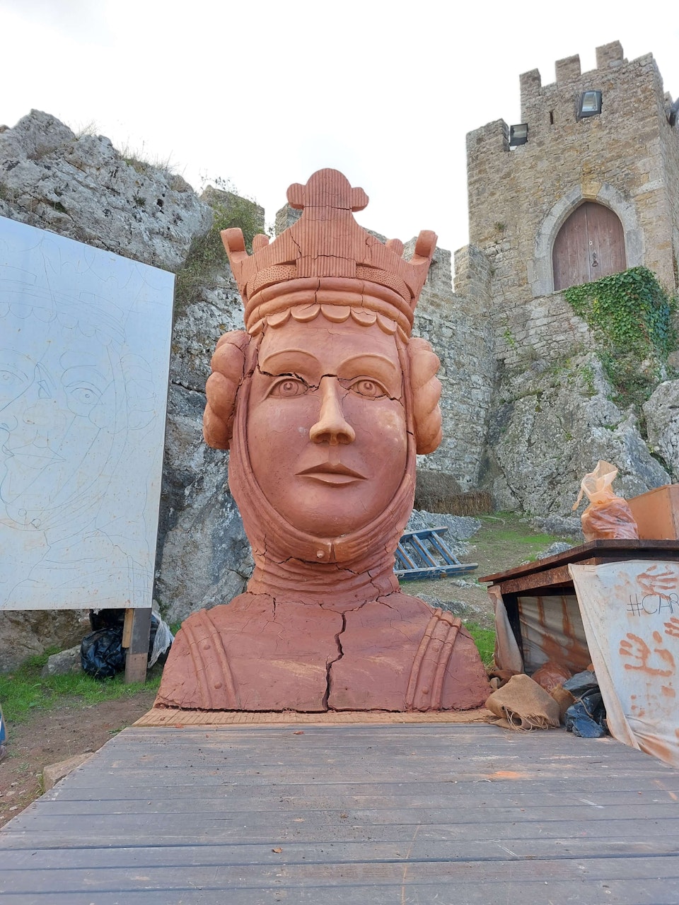 Escultura Rainha D. Urraca - Carlos Oliveira