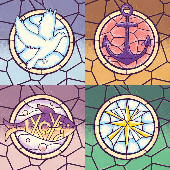 Kirkon ammatit kuvitus 9