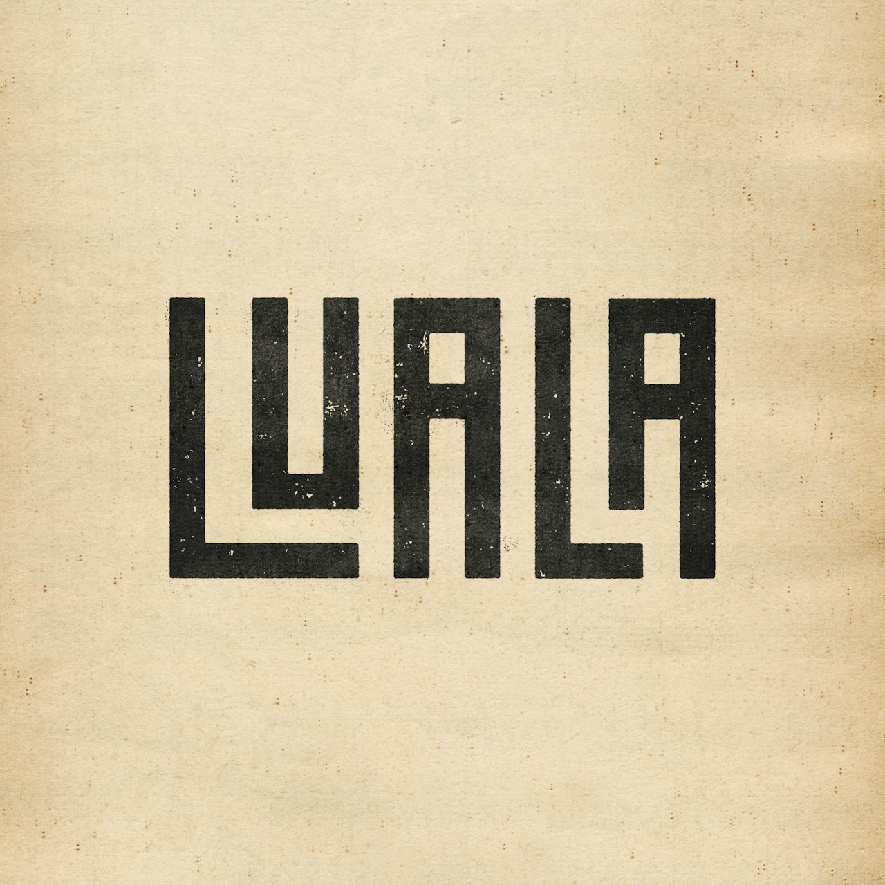 LUALA - Logo mockup