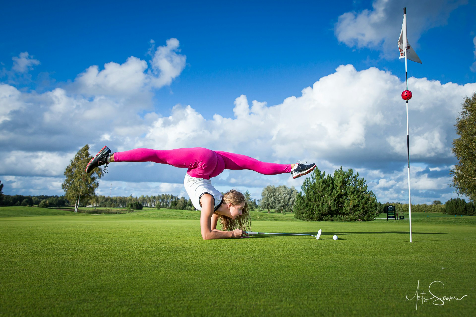 Kelmikas golfimäng, Liz Maragret Kõõra « Foto: Mats Soomre