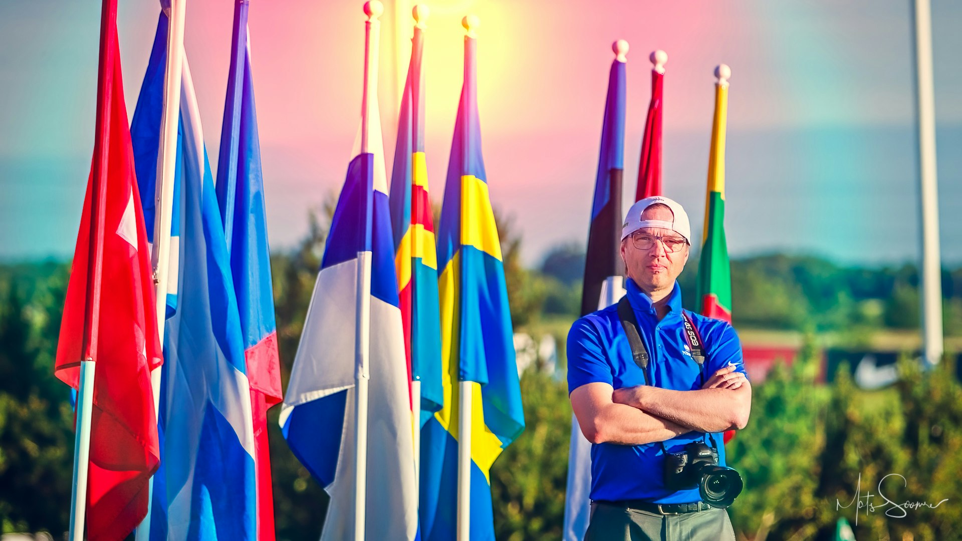 Golfifotograaf Mats Soomre. Foto: Mikk Soomre