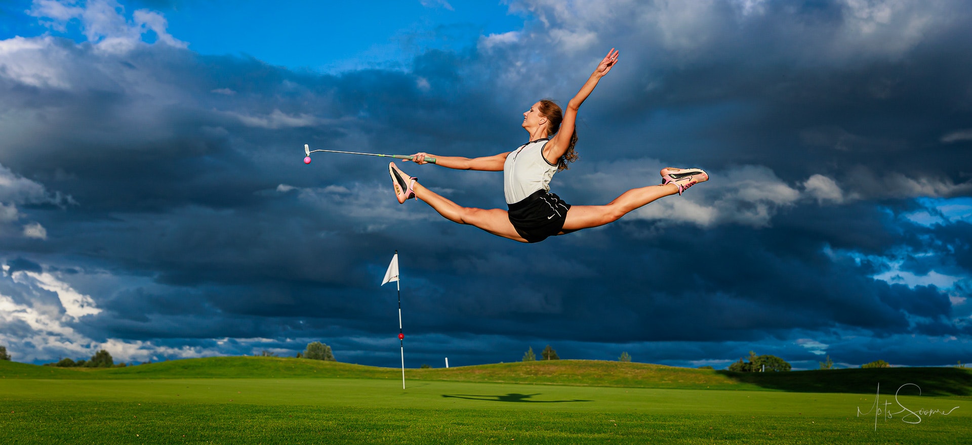 Liz Margaret Kõõra, Niitvälja Golf, 2022. Foto: Mats Soomre