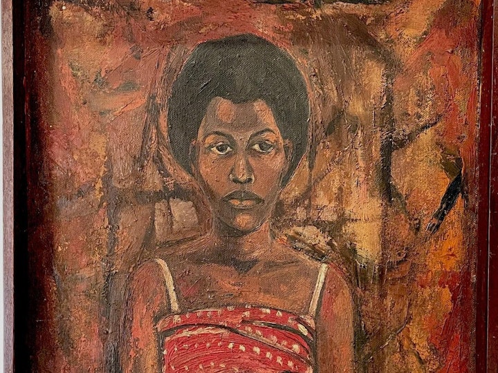 Elias Jengo
Rose (1969)
Oil on Canvas