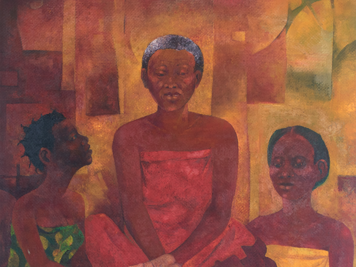 Elias Jengo
Mwanahiti (2019)
Oil on Canvas
122 x 93cm