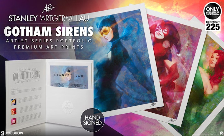 Gotham City Sirens Artist Series Portfolio