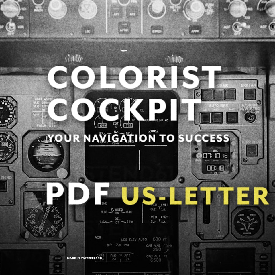 DAVES COLOR - Colorist Cockpit - US-Letter - PDF