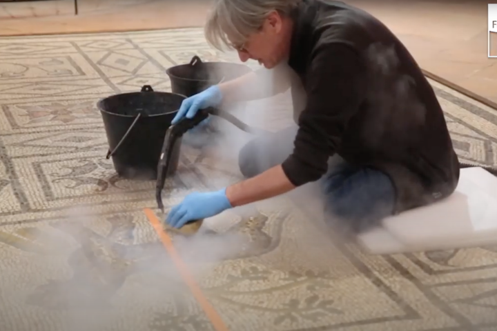 PATRIMOINE / La mosaïque de la Panthère -