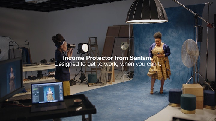 SANLAM 'INCOME PROTECTOR' / Ad / Full Post - 