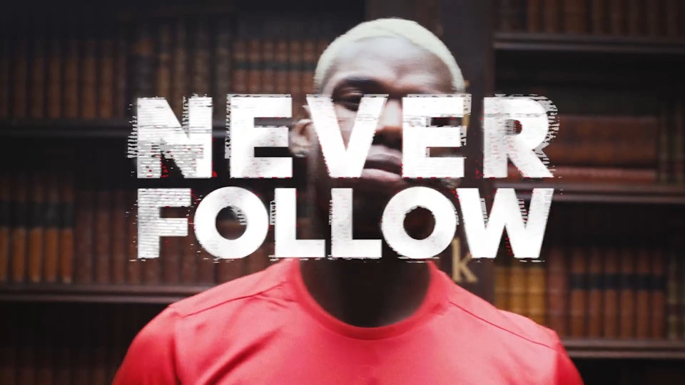 Adidas SS17 Paul Pogba/Deli Ali #NeverFollow