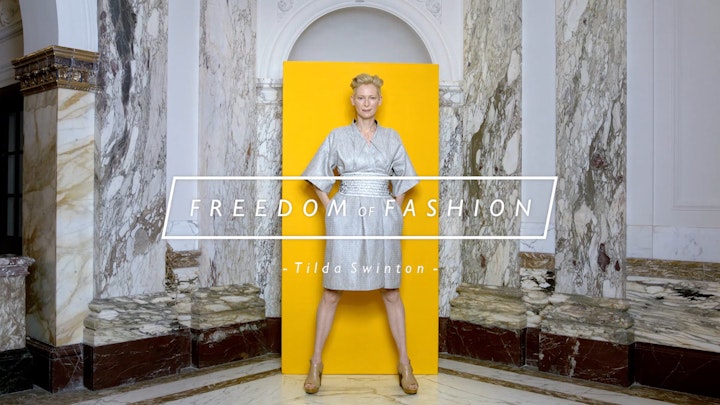 Tilda Swinton x Iris Van Herpen