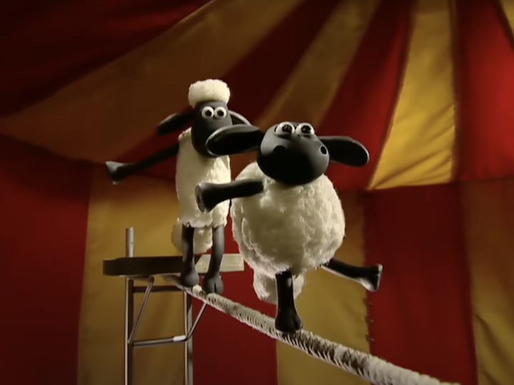 Shaun the Sheep - Bath Time & Big Top Timmy