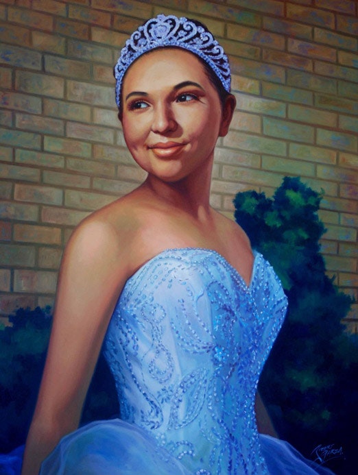 Quinceanera 30x40 Oil on Canvas SOLD