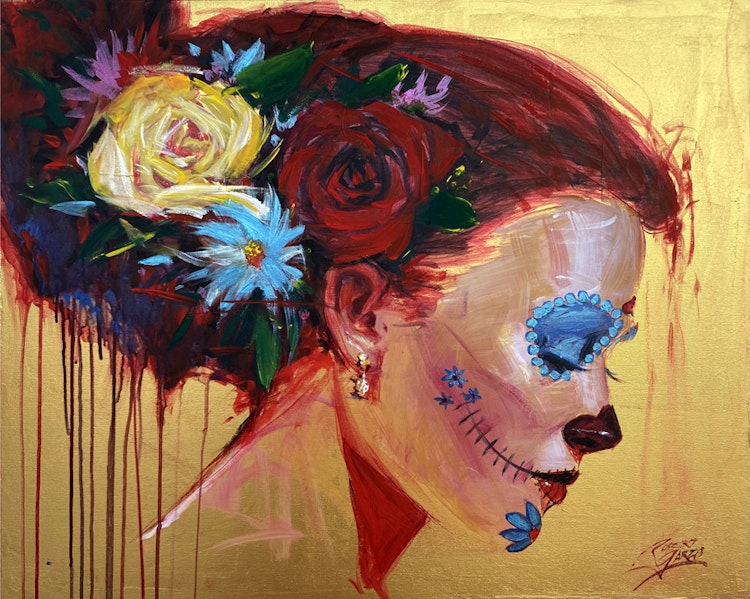 My-Death-Lady-Acrylic-30x24-$1250