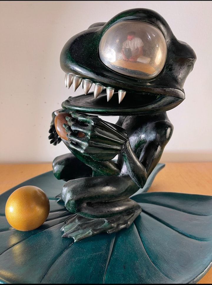 Izigqinamba Scupture By Bill Hackett