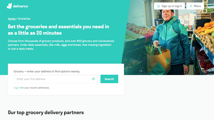 Global B2C Content, UX & CRO | Deliveroo -
