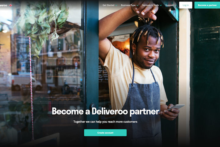 Global B2B content strategy | Deliveroo