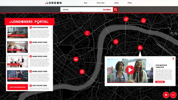 Web content | Dot London for GLA -