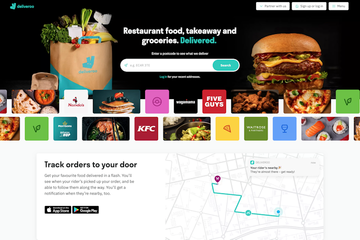 Global B2C Content, UX & CRO | Deliveroo