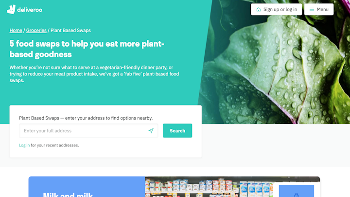 Global B2C Content, UX & CRO | Deliveroo -