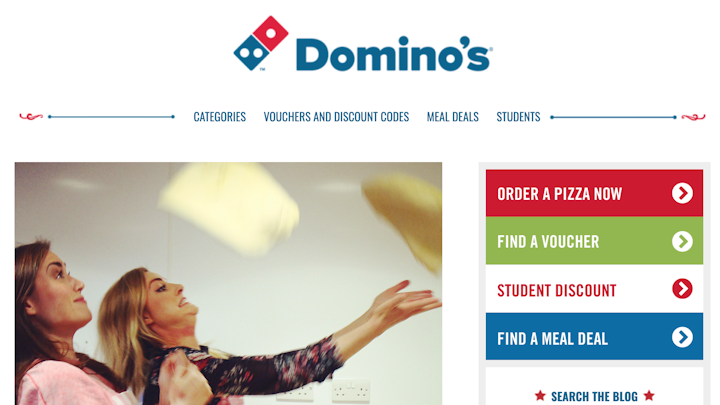 Blog and Influencer content | Domino's UK -