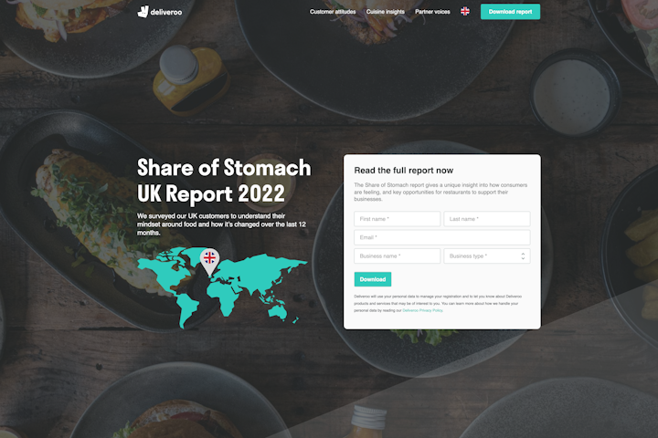 Share of Stomach | Deliveroo