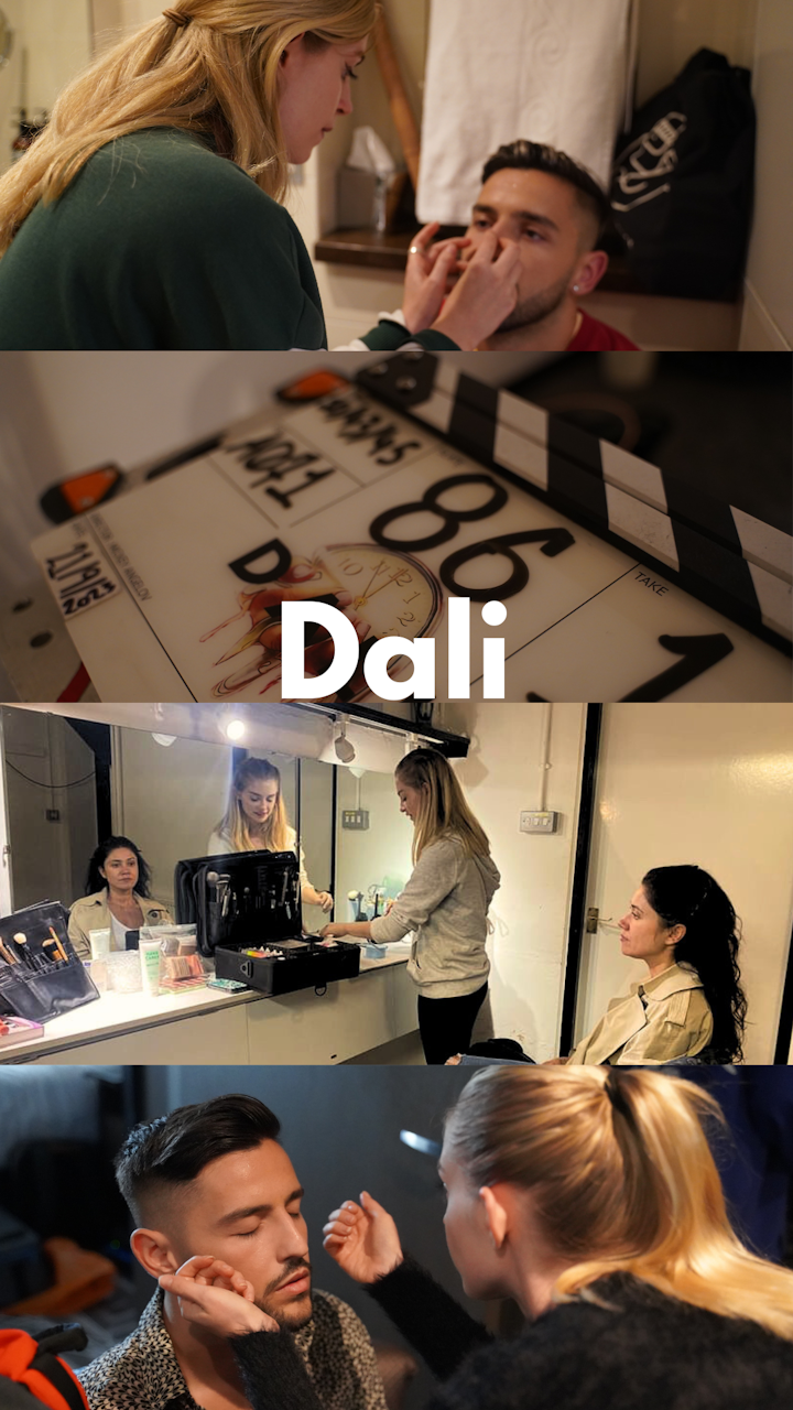 Lead Makeup & Hair Artist on feature film 'Dali' 2023