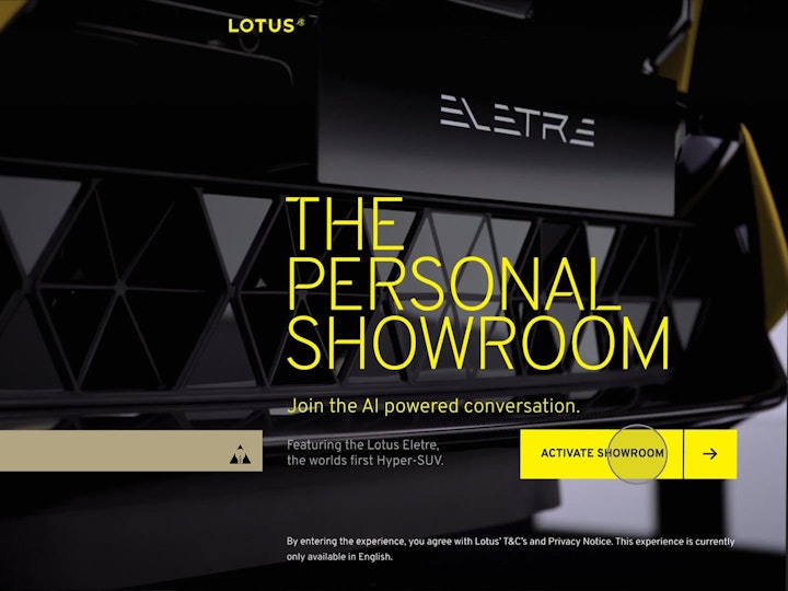 Lotus Cars — The Personal Showroom Casefilm