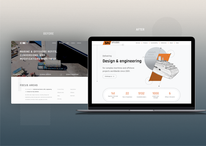 SRC web redesign -