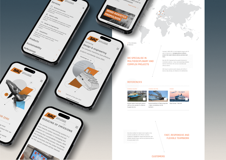 SRC web redesign -