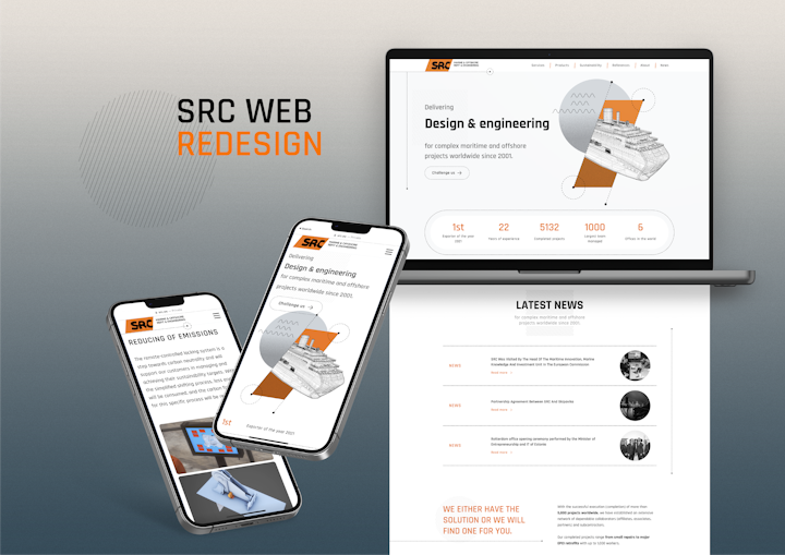 SRC web redesign - 