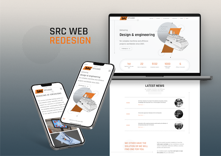 SRC web redesign -