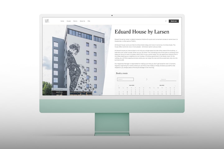 Larsen website