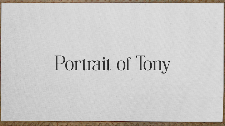 Portrait of Tony - 