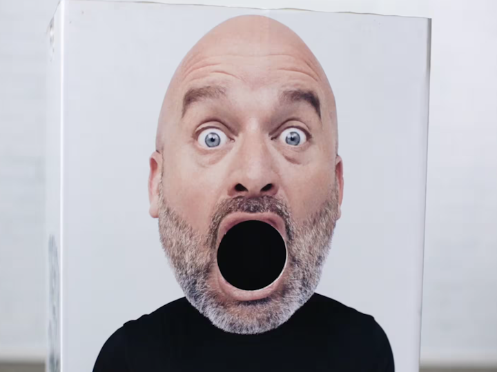 Liquid death x Tom Segura by Bonabart