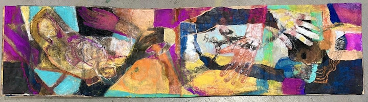 pastel collage