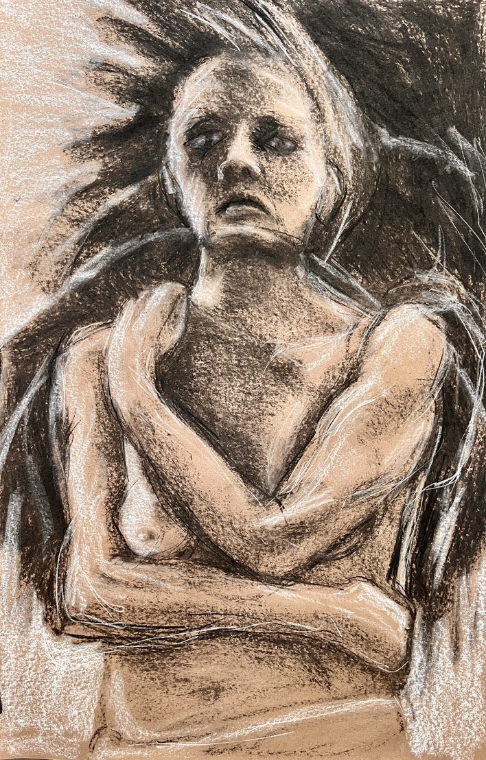 posing/drawing