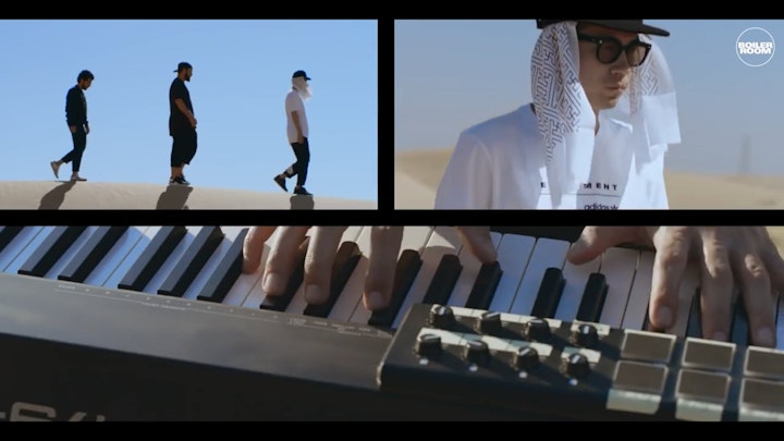 Nosaj Thing & Friends in the Al Qudra Desert | adidas Originals x Boiler Room (Live)